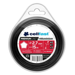 Лезо для тріммера PREMIUM - зірочка 2,7 мм x 15 м Cellfast (35-055)